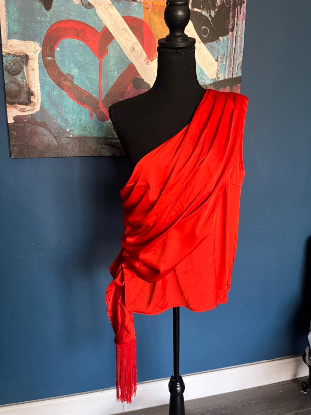 INC One Shoulder Blouse